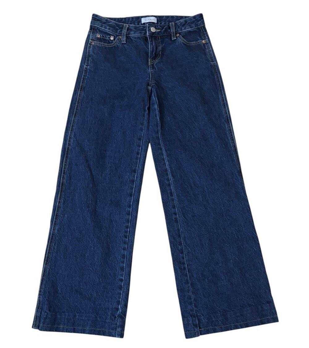 PacSun Casey Low Rise Baggy Denim Jeans 22 S Y2K Skater Grunge Slouchy